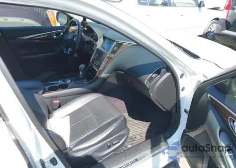 2014 Infiniti Q50 Premium z USA, uszkodzony, nr VIN JN1BV7AR8EM694519